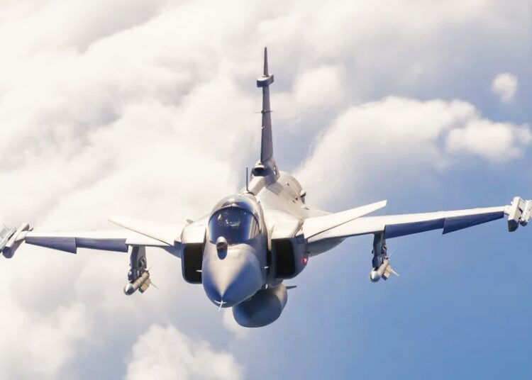 Caça F-39 Gripen- Divulgação- SAAB