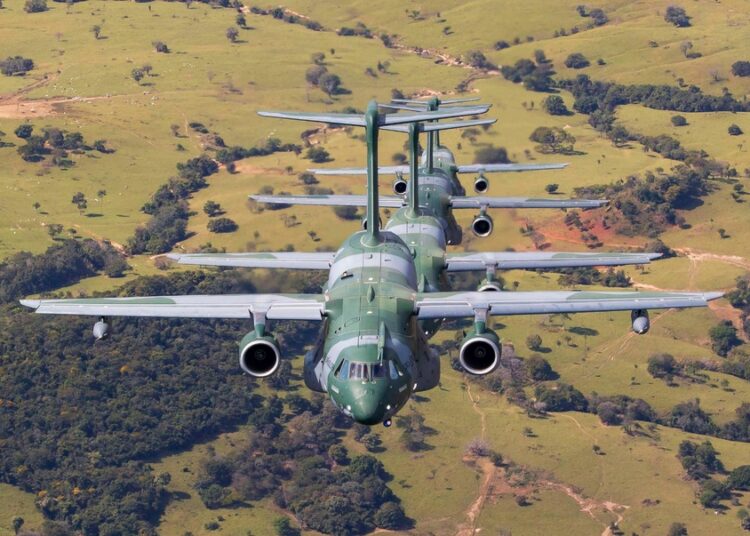 Gigante KC-390: multimissão com muita tecnologia embarcada. Imagem: Reprodução