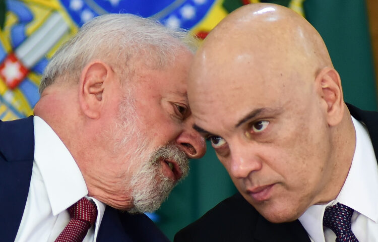 Lula e Moraes. Imagem: Reprodução