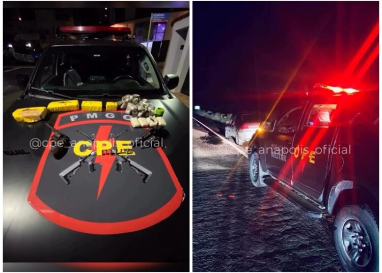 Ação contra o tráfico- CPE Anápolis- Divulgação