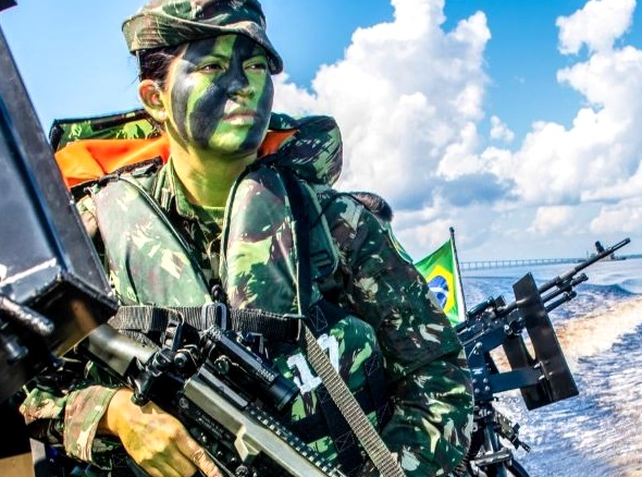 Mulheres nas Forças Armadas- Imagem do Exército Brasileiro