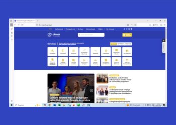 Site Câmara Municipal de Anápolis- Imagem de Recorte
