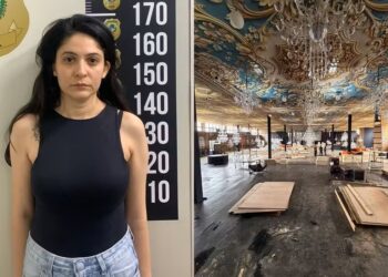 Mayara Cristina Constantino é apontada pela polícia como a líder do grupo que organizava uma falsa festa em nome de marca de luxo — Foto: Divulgação/ Polícia Civil de Goiás