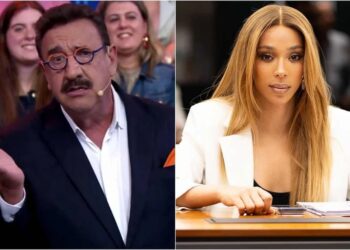 Ratinho e Erika Hilton. Imagem: Reprodução