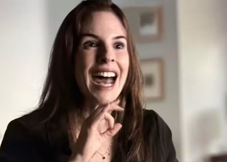 Suzane von Richthofen durante documentário. Imagem: Reprodução