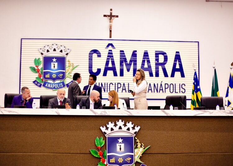 Câmara Municipal de Anápolis- Plenário- Foto Allyne Laís