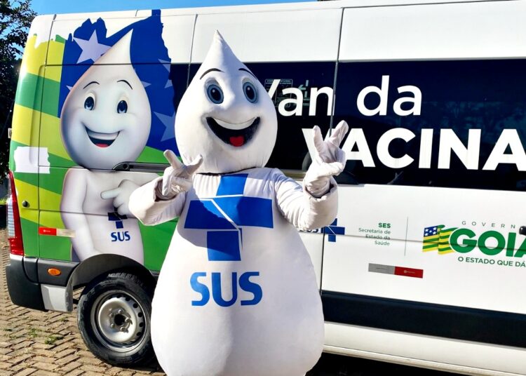 Vacinação de Crianças- Zé Gotinha- SES-GO- Divulgação