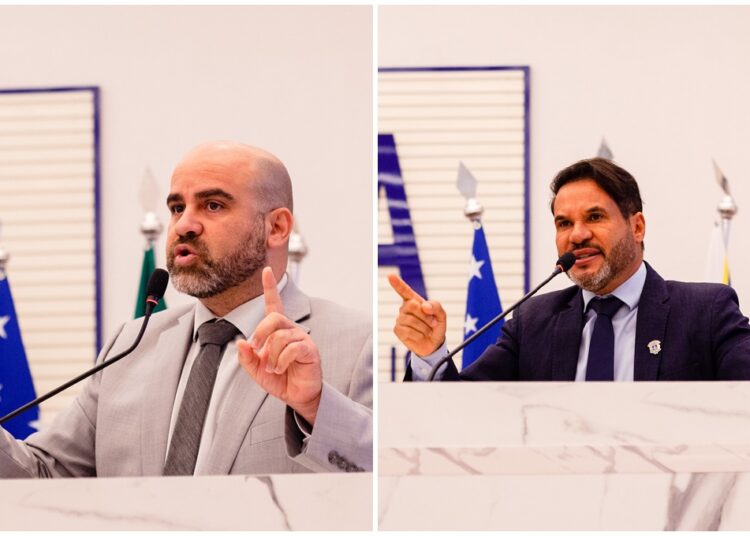 Vereadores José Fernandes e Domingos Paula- Imagens- Câmara Municipal