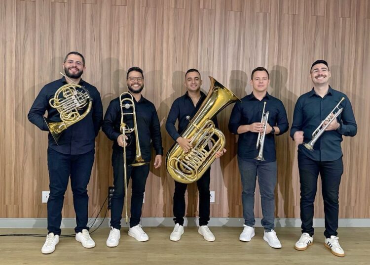 Grupo Goiás Brass. Imagem: Divulgação