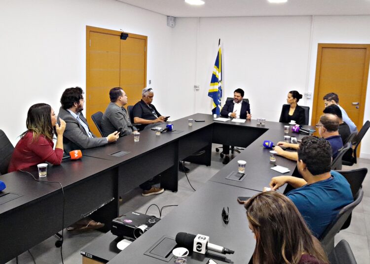 Coletiva de imprensa- Márcio Corrêa