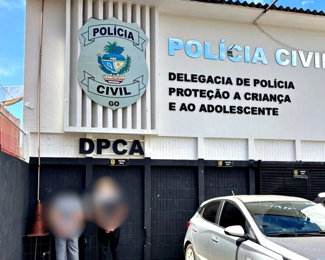 DPCA Prisão de casal acusado de estudo de vulnerável- Divulgação