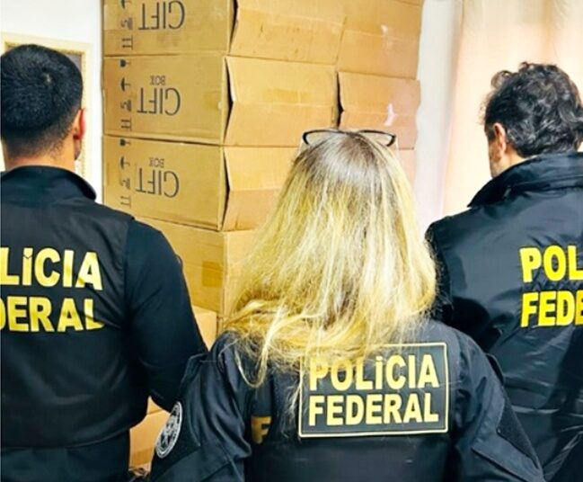Polícia Federal- Operação Não Fume- Divulgação