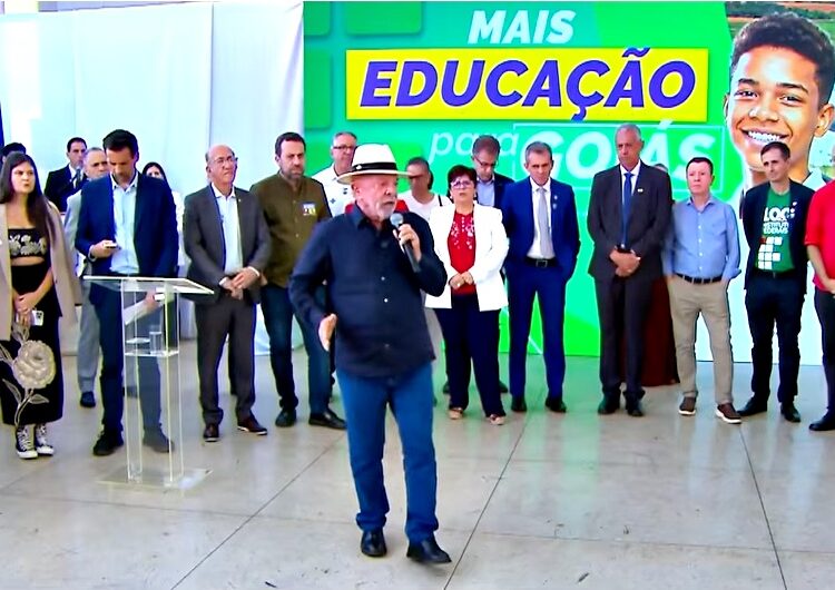 Visita de Lula em Goiás