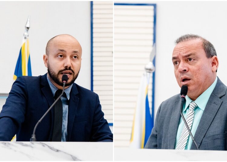 Professor Marcos Carvalho (PT) e Policial Federal Suender (PL)