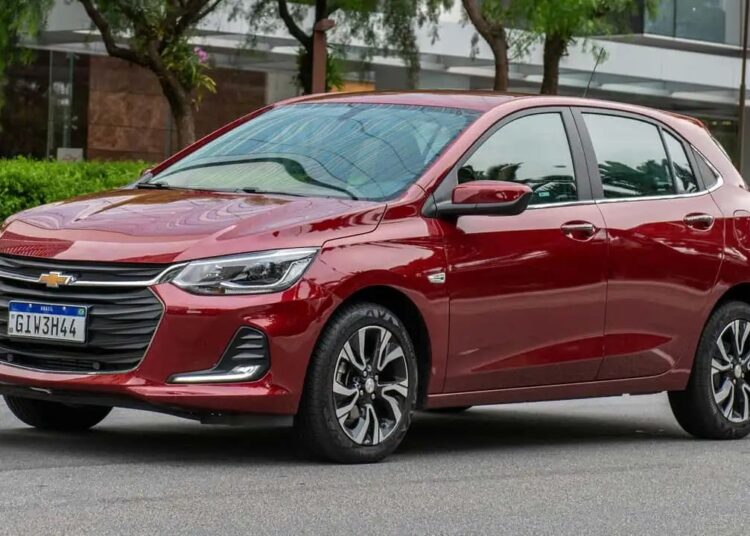 Chevrolet Onix 2025. Imagem: Ilustrativa
