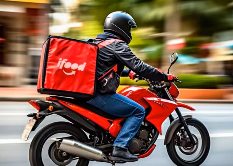 Entregador do iFood — Foto: Divulgação
