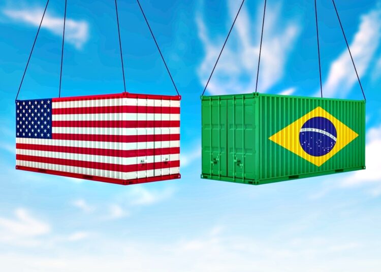 EUA X Brasil- Imagem Ilustrativa- Fieg- Reprodução