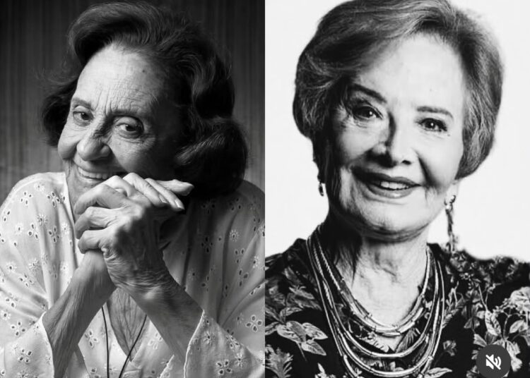 Laura Cardoso e Glória Menezes. Imagem: Reprodução