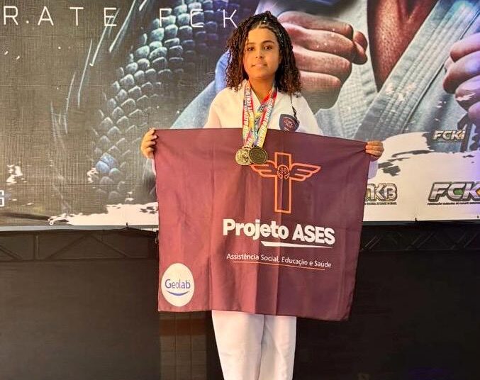 Ana Lívia leva o nome de Anápolis para as competições do Campeonato Goiano.
