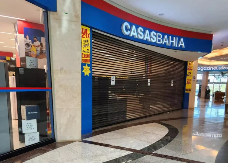 Loja Casas Bahia. Imagem: Reprodução