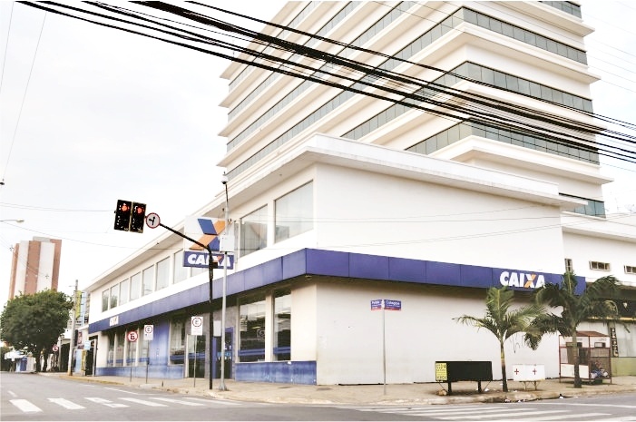 Caixa Econômica mantém algumas agências espalhadas em Anápolis