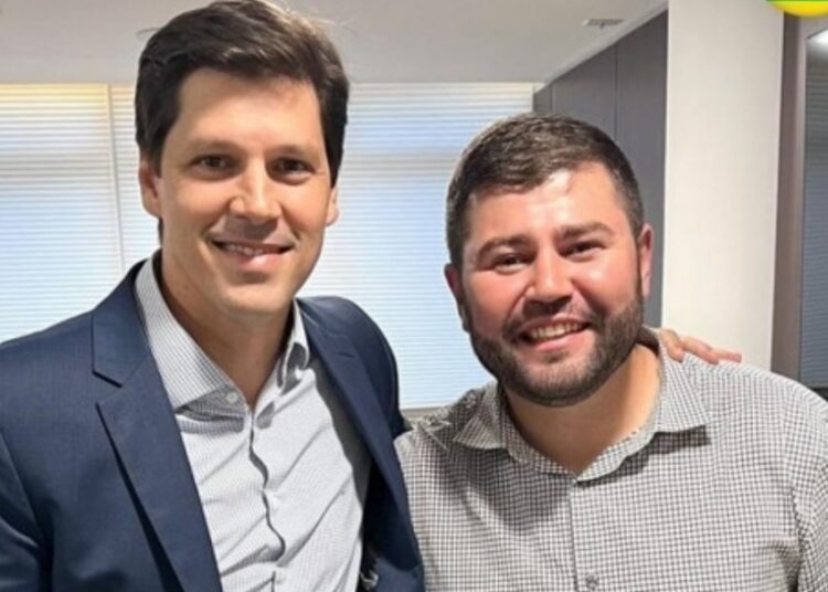 Daniel Vilela com Amilton Filho- Foto do Arquivo Pessoal
