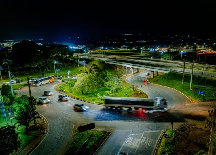 Trevo do Recanto do Sol. BR-414. Foto: Paulo de Tarso