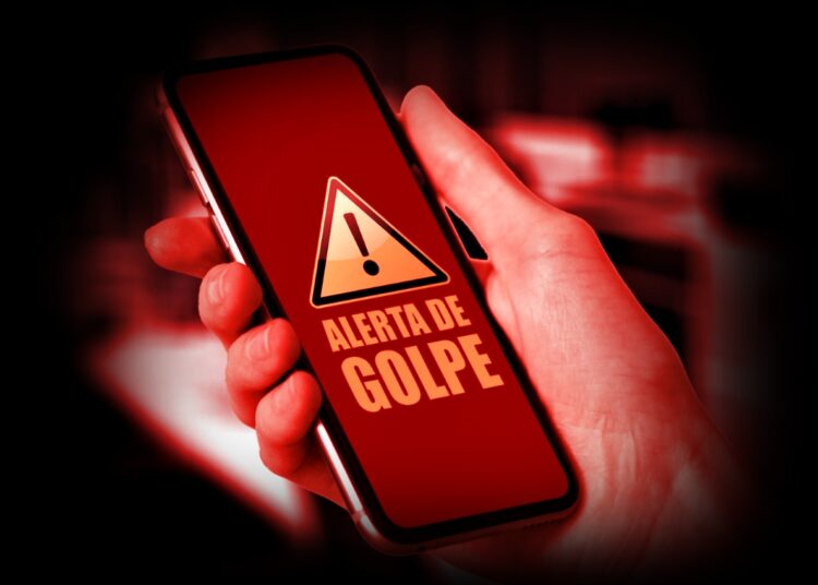 Alerta de Golpe- Imagem de recorte da internet