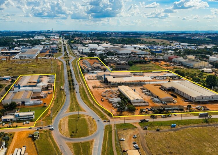 Parque industrial da VIBRACOM, no Distrito Agroindustrial de Anápolis, onde está instalada parte de sua estrutura produtiva