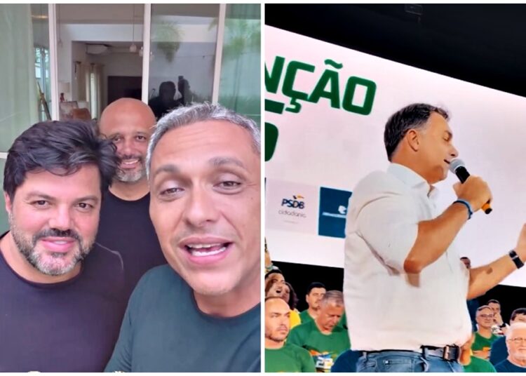 Gustavo Gayer- Major Vitor Hugo- Prefeito Márcio Corrêa- Flávio Bolsonaro
