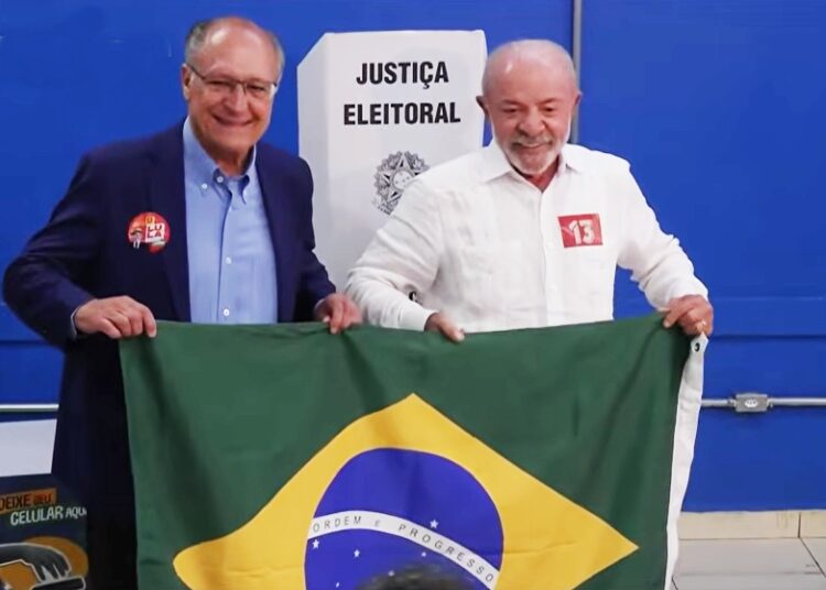Lula vota em São Bernardo do Campo- reprodução