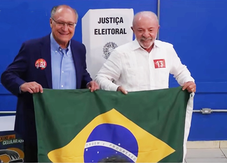 Lula vota em São Bernardo do Campo- reprodução