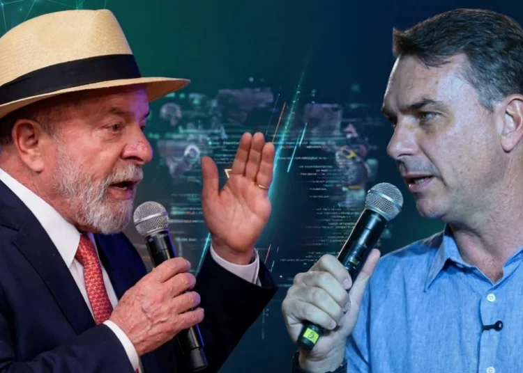Estados-pêndulo: Bahia, Ceará, Pernambuco e São Paulo podem decidir eleição. (Foto: Imagem criada utilizando o Gemini (Fotos: Tânia Rêgo/Agência Brasil e EFE/Andre Borges)