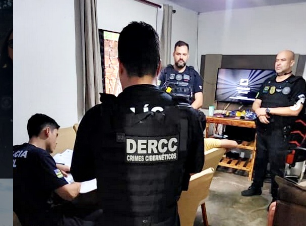 Operação da DERCC- Polícia Civil de Goiás- Divulgação